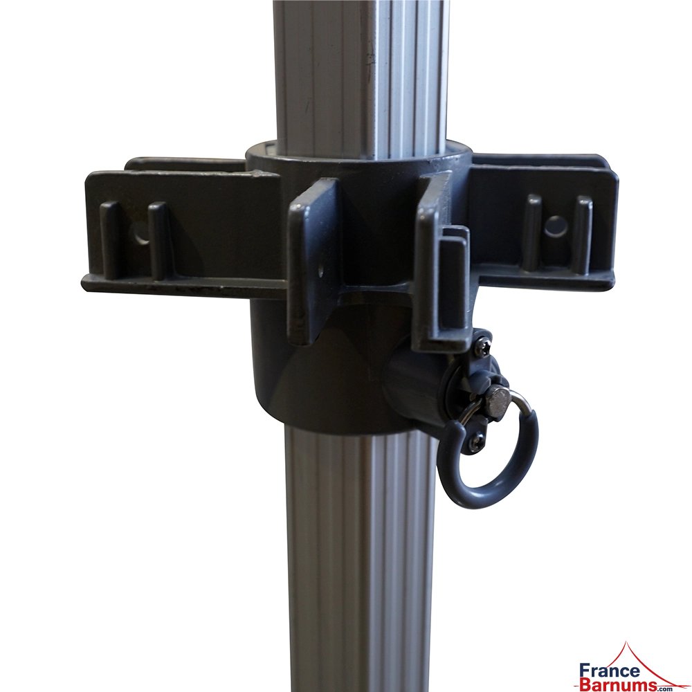 Pied central pour barnum pliant Alu 55 3x6m