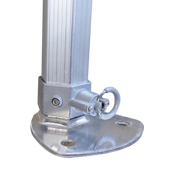 Pied central pour barnum pliant Alu 55 3x6m