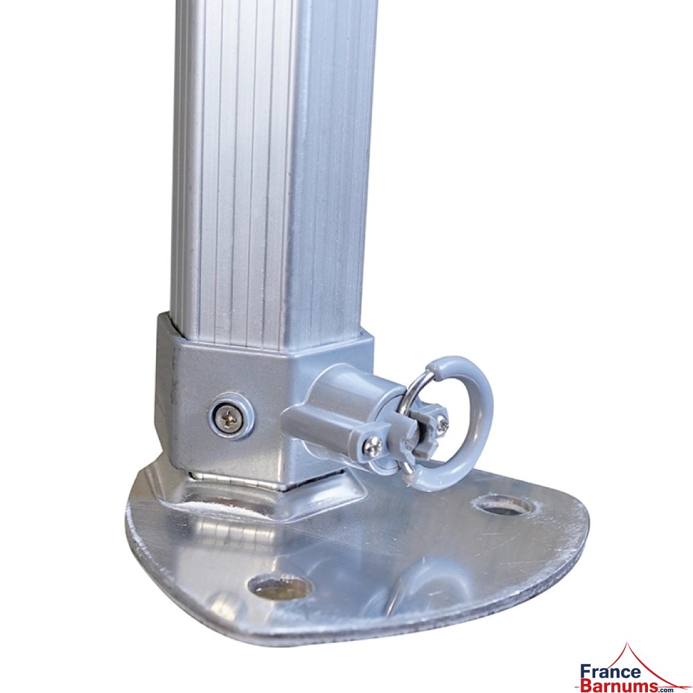 Pied central pour barnum pliant Alu 55 3x6m