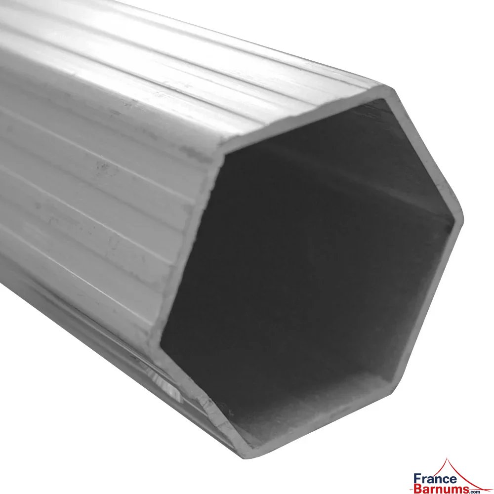 Tente pliante Alu Pro 45 ECO avec structure en aluminium de 45mm de diamètre et de 1,5mm d'épaisseur