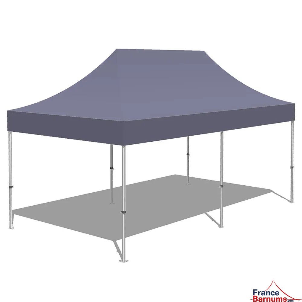 Tonnelle Pliante - Abri pliable Acier Loisirs 3mx6m BLANC Tonnelle Pliante - Abri pliable Acier Loisirs 3mx6m BLANC