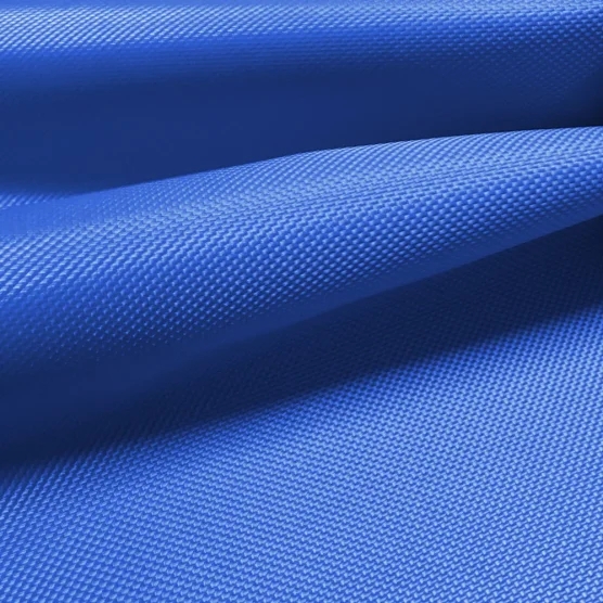 Bâche en polyester 320 g/m2 de couleur bleue