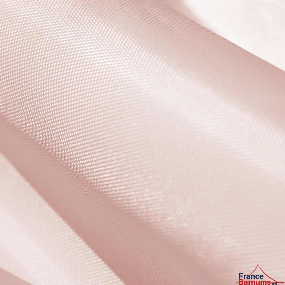 Bâche polyester de couleur rose poudré avec enduction PVC 380g/m2 Bâche polyester de couleur rose poudré avec enduction PVC 380g/m2