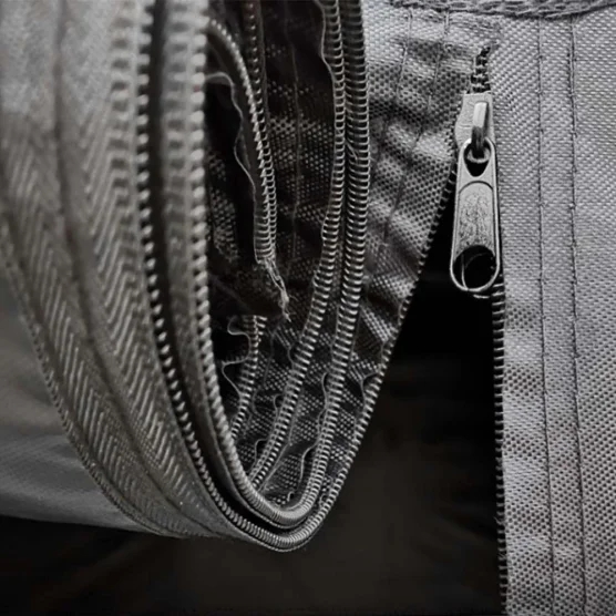 cloison porte pour tente paddock NOIR