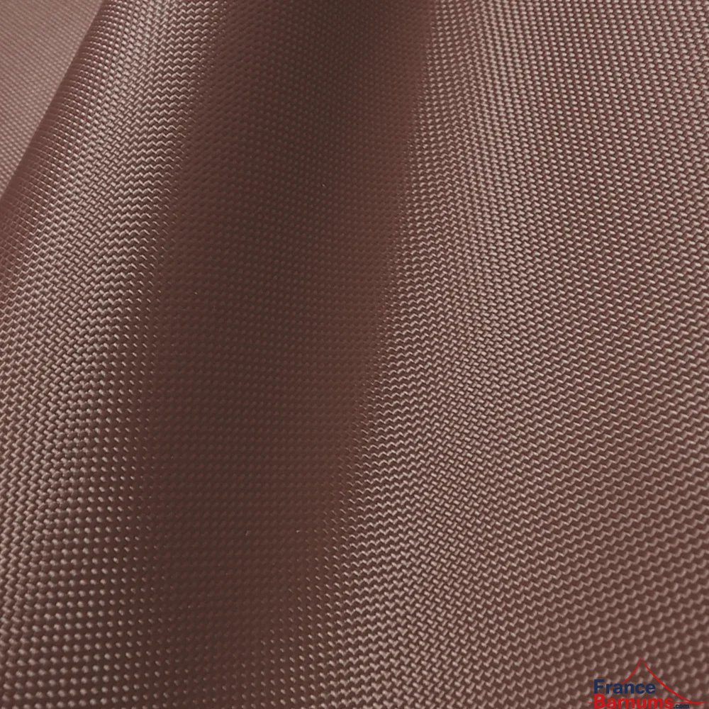 Bâche de toit Polyester enduction PVC 320 g/m2 de couleur cacao