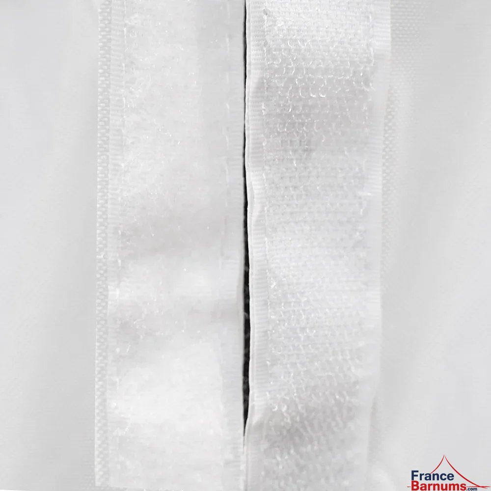 Bande Velcro pour maintenir la bâche des côtés Bande Velcro pour maintenir la bâche des côtés