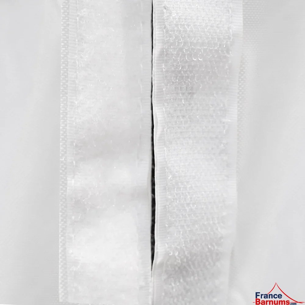 Bande Velcro pour maintenir la bâche des côtés