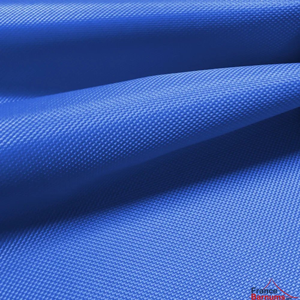 Bâche de toit Polyester enduction PVC 320 g/m2 de couleur bleue