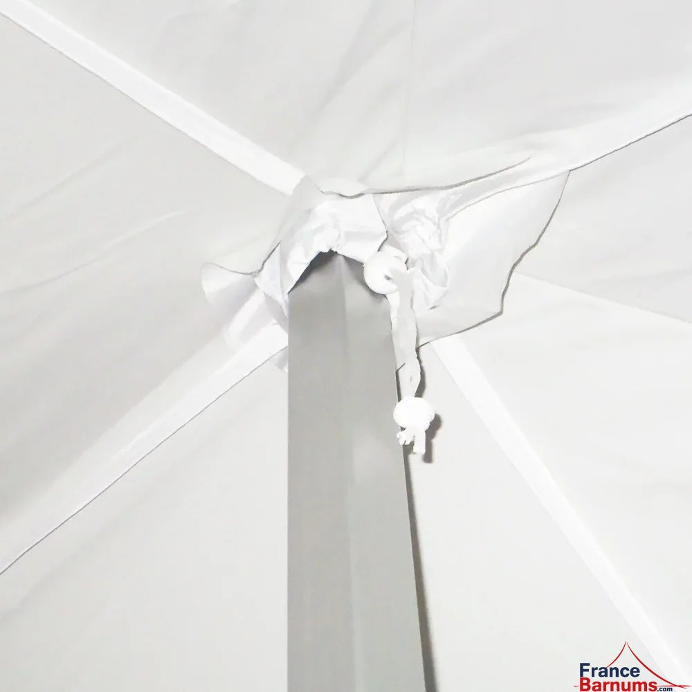 Faîtage renforcé avec fourreau barnum pliant alu pro 3m x 6m Faîtage renforcé avec fourreau barnum pliant alu pro 3m x 6m