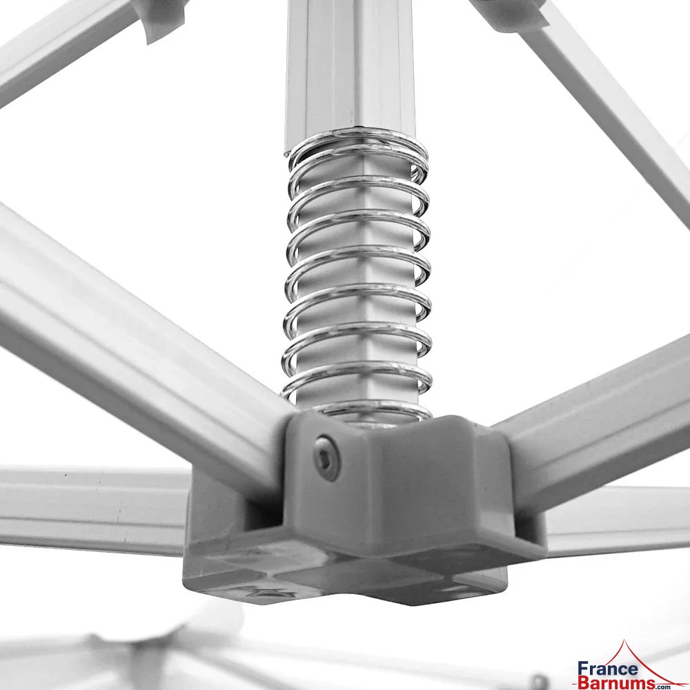 Mât à ressort puissant barnum pliant pro alu 3m x 4,5m Mât à ressort puissant barnum pliant pro alu 3m x 4,5m