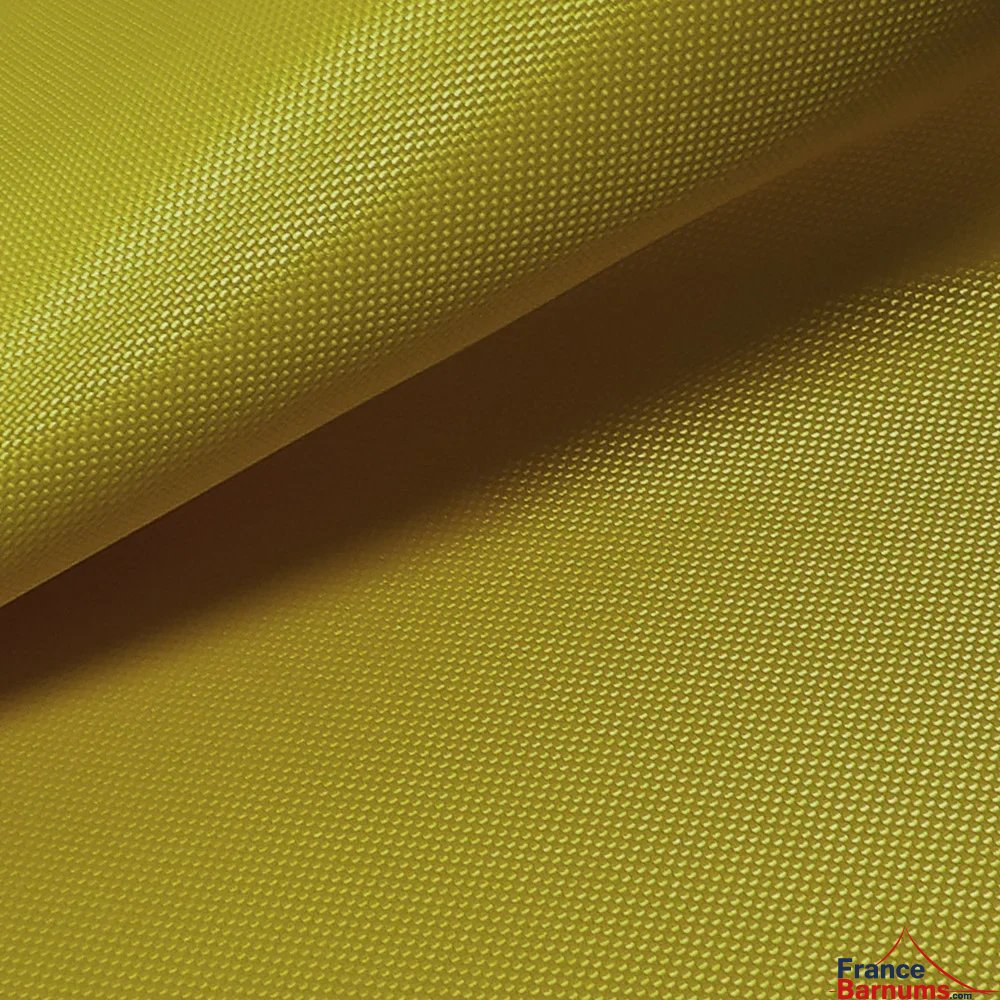 Bâche Polyester de couleur vert doré avec enduction PVC 380g/m2 Bâche Polyester de couleur vert doré avec enduction PVC 380g/m2