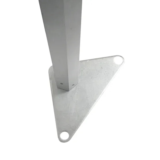 Large platine de pied barnum pliant professionnel alu 3m x 4,5m