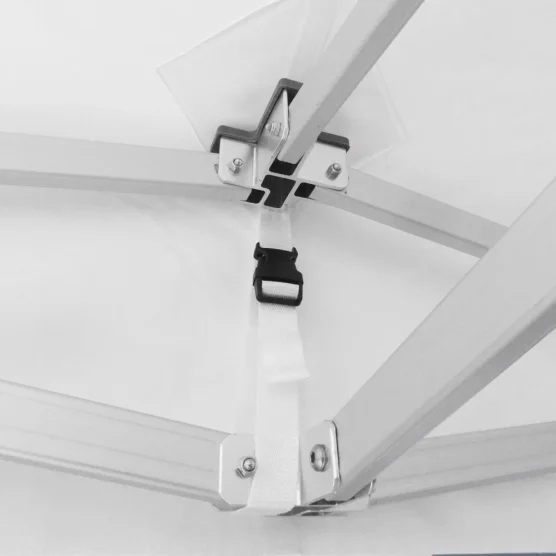 Sangles de tension bâche de toit barnum pliant alu Pro 55 Luxe norme M2 Sangles de tension bâche de toit barnum pliant alu Pro 55 Luxe norme M2