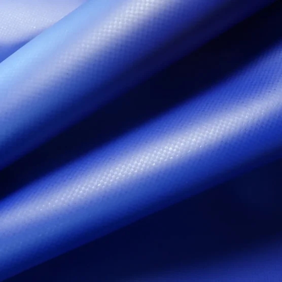 Bâche de toit en PVC 580 g/m2 de couleur bleue Bâche de toit en PVC 580 g/m2 de couleur bleue