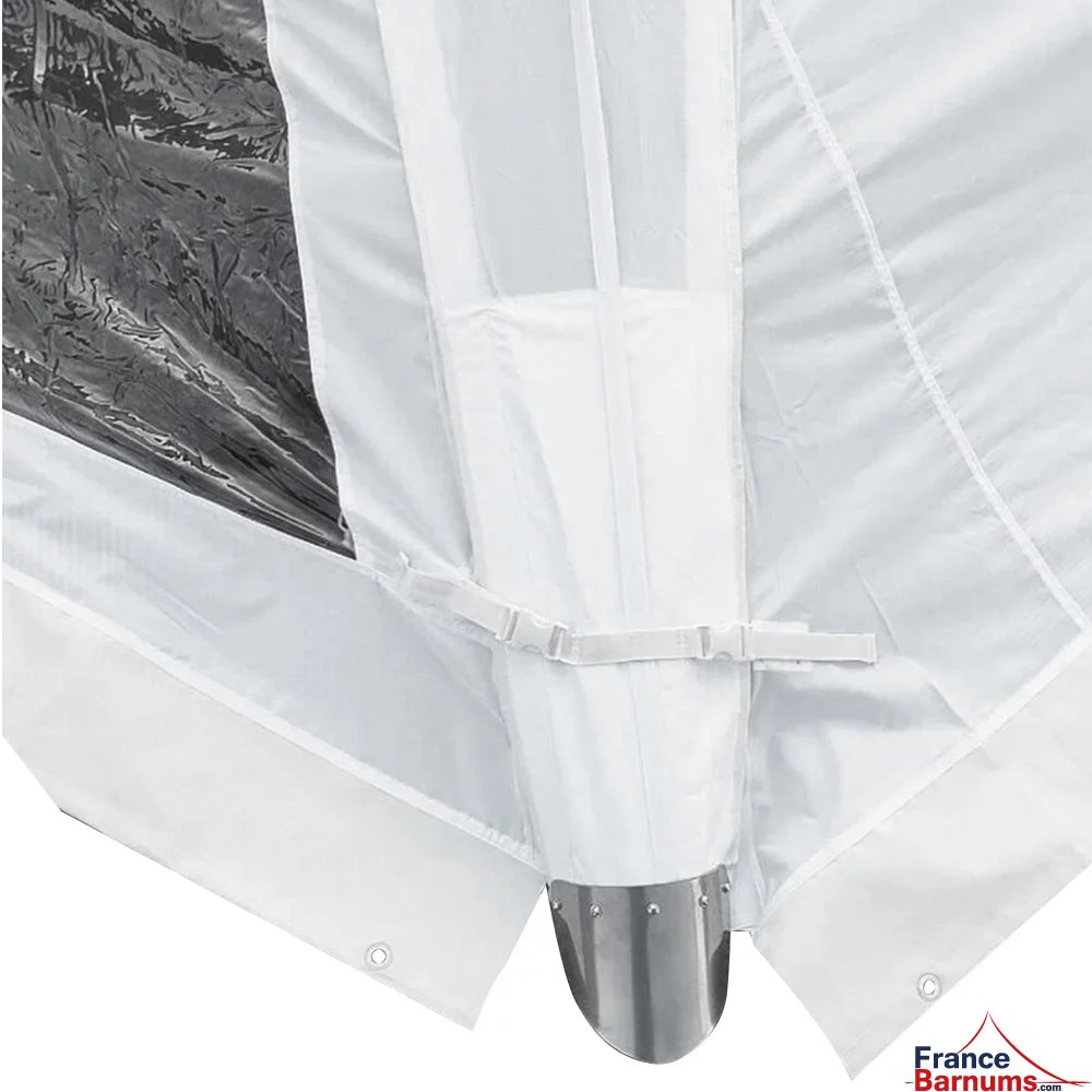 Attaches rapides de mur pour tente étoile 2 mâts L.14m Ø10m