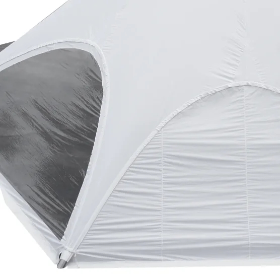 Mur plein et mur fenêtre pour tente étoile 2 mâts L.14m Ø10m Mur plein et mur fenêtre pour tente étoile 2 mâts L.14m Ø10m