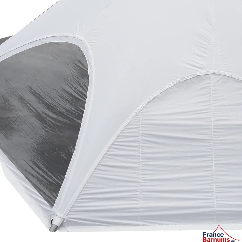 Mur plein et mur fenêtre pour tente étoile diamètre 8m