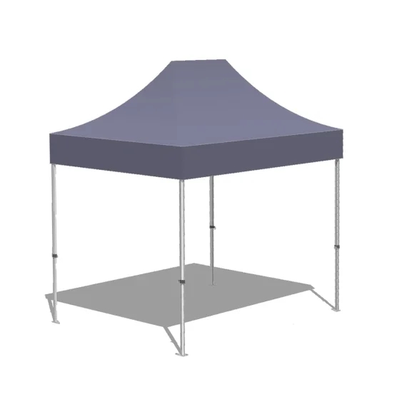 Tonnelle pliante - Stand pliant Alu Pro 45 LUXE M2 2mx3m NOIR 380gr/m² Tonnelle pliante - Stand pliant Alu Pro 45 LUXE M2 2mx3m NOIR 380gr/m²