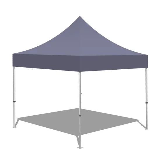 Tonnelle Pliante Alu Pro 55 PRESTIGE M2 3mx3m BLANC - PVC 580g/m²