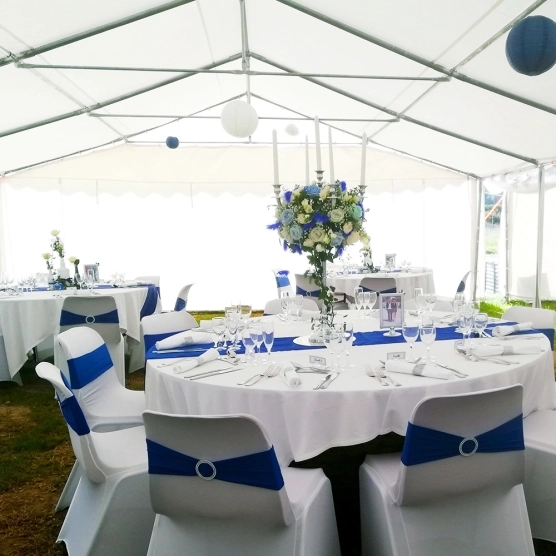 Tente de réception - Chapiteau PREMIUM 6m x 12m en PVC