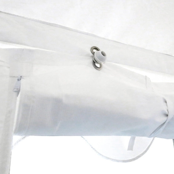 Porte enroulable de tente de réception - Chapiteau PREMIUM 6m x 12m en PVC