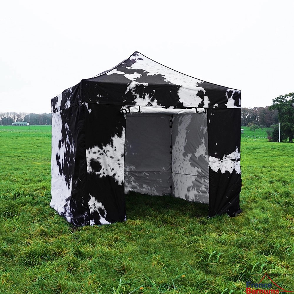 Barnum pliant collection capsule Peau de Vache avec son pack murs complet Barnum pliant collection capsule Peau de Vache avec son pack murs complet