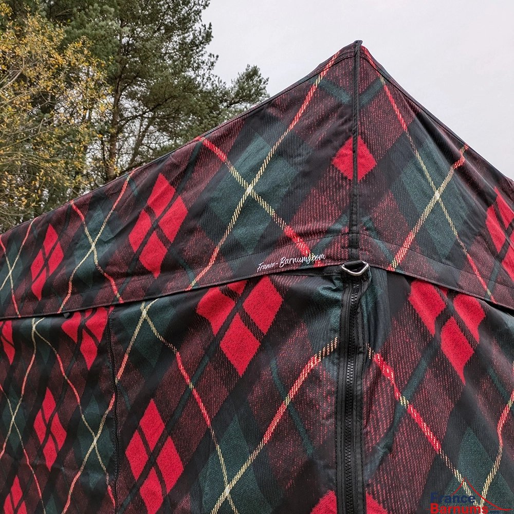 Collection Capsule imprimé Tartan avec signature France Barnums Collection Capsule imprimé Tartan avec signature France Barnums