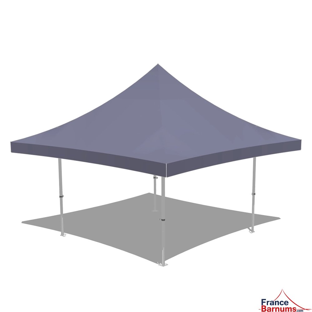 Tonnelle Pliante Alu Pro 55 AUVENT M2 3mx3m NOIR 380gr/m²