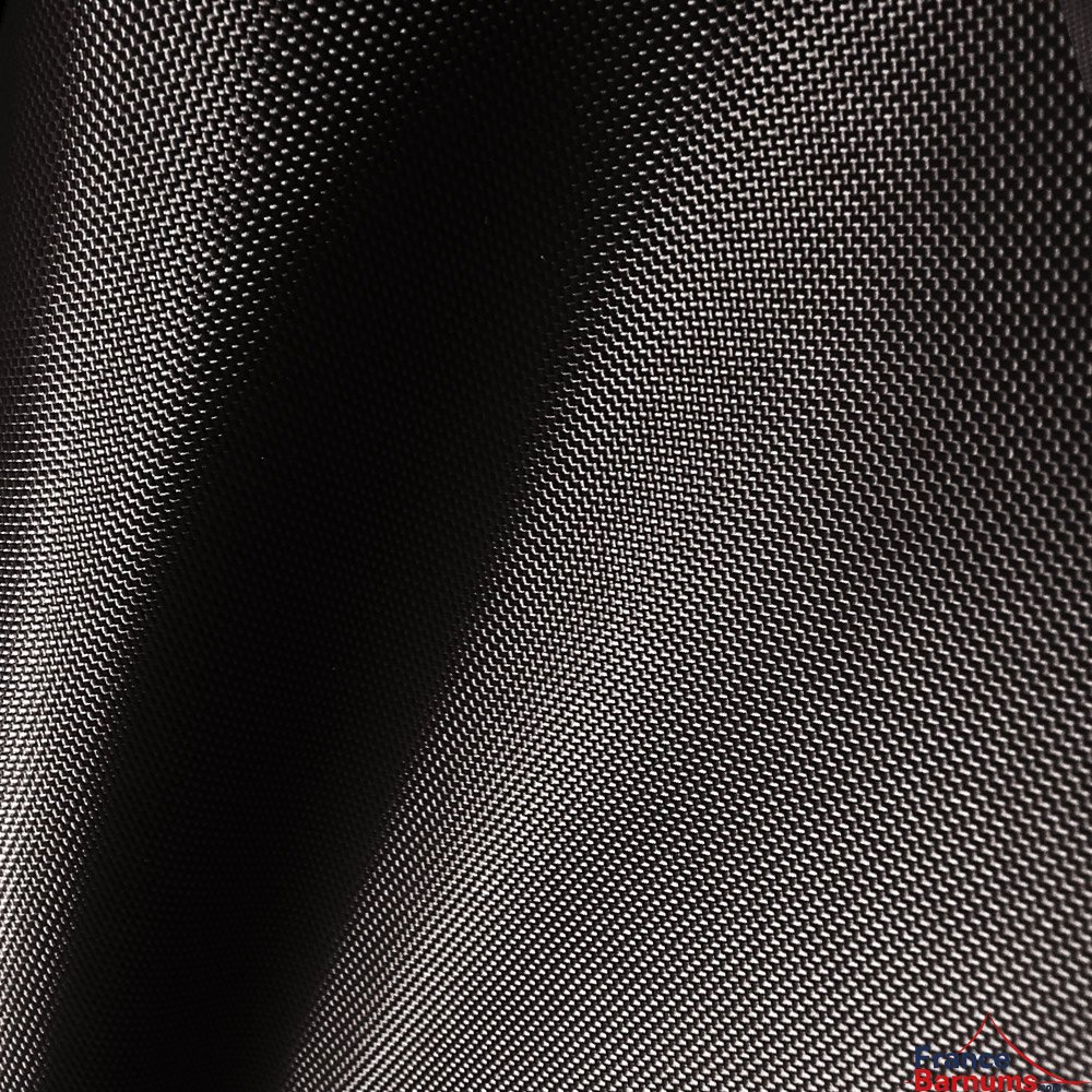 Trame de la bâche noire - JUPE BUVETTE 3m ou 4m en Polyester 380g/m² avec enduction PVC Trame de la bâche noire - JUPE BUVETTE 3m ou 4m en Polyester 380g/m² avec enduction PVC