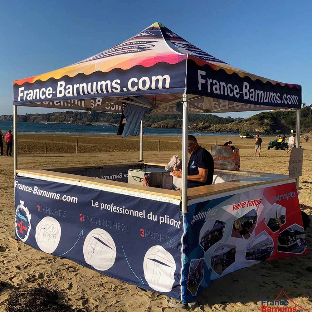 Tablier de comptoir imprimé