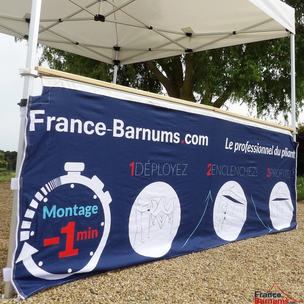 Jupe de comptoir imprimée