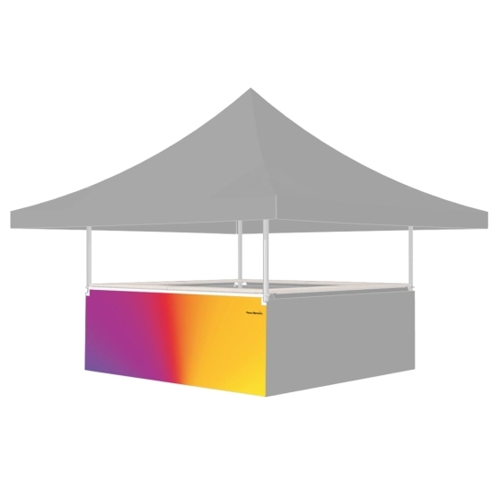 Jupe de table comptoir BUVETTE de 3m ou 4m IMPRIMÉE pour stand buvette Jupe de table comptoir BUVETTE de 3m ou 4m IMPRIMÉE pour stand buvette