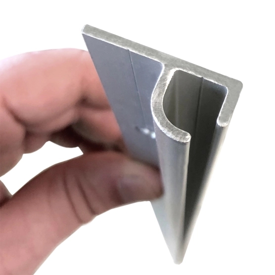 Ralingue de la table comptoir pliante pour jupe de table comptoir de 3m ou 4m en PVC 580gr/m²