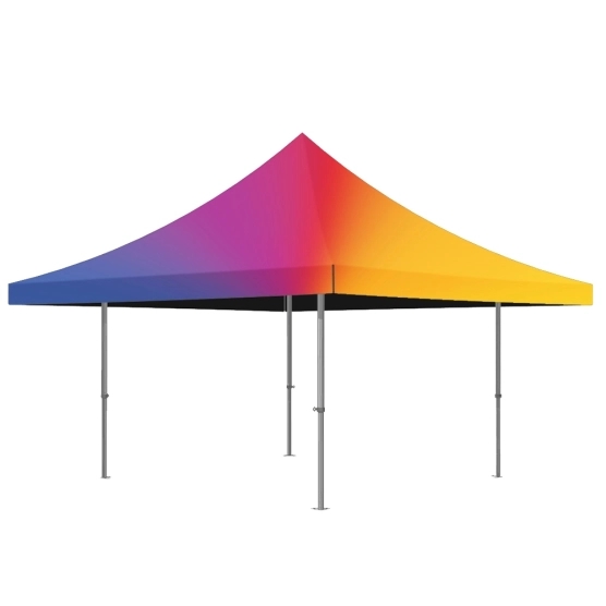 Barnum Alu pro 55 auvent pour stand buvette pliante personnalisée 3x3m ou 4x4m