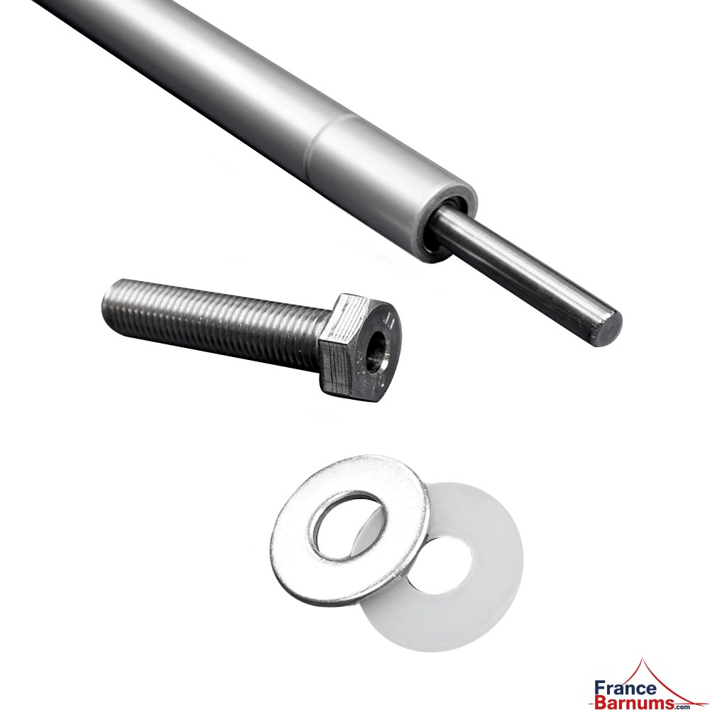 Visserie de faîtage fournie avec le drapeau imprimable RECTO-VERSO à monter sur barnum ALU PRO 55 AUVENT