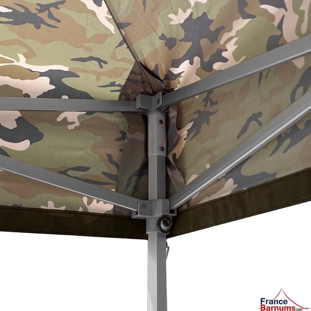 Blocage avec goupilles ergonomiques barnum pliant alu pro 3m x 3m