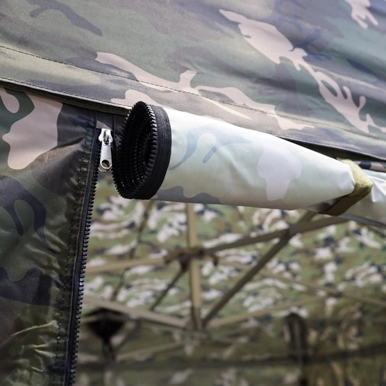 Porte enroulable de barnum pliant pro alu 3x3m