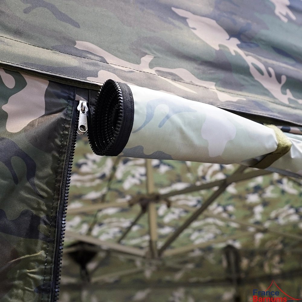 Porte enroulable de barnum pliant pro alu 3x3m