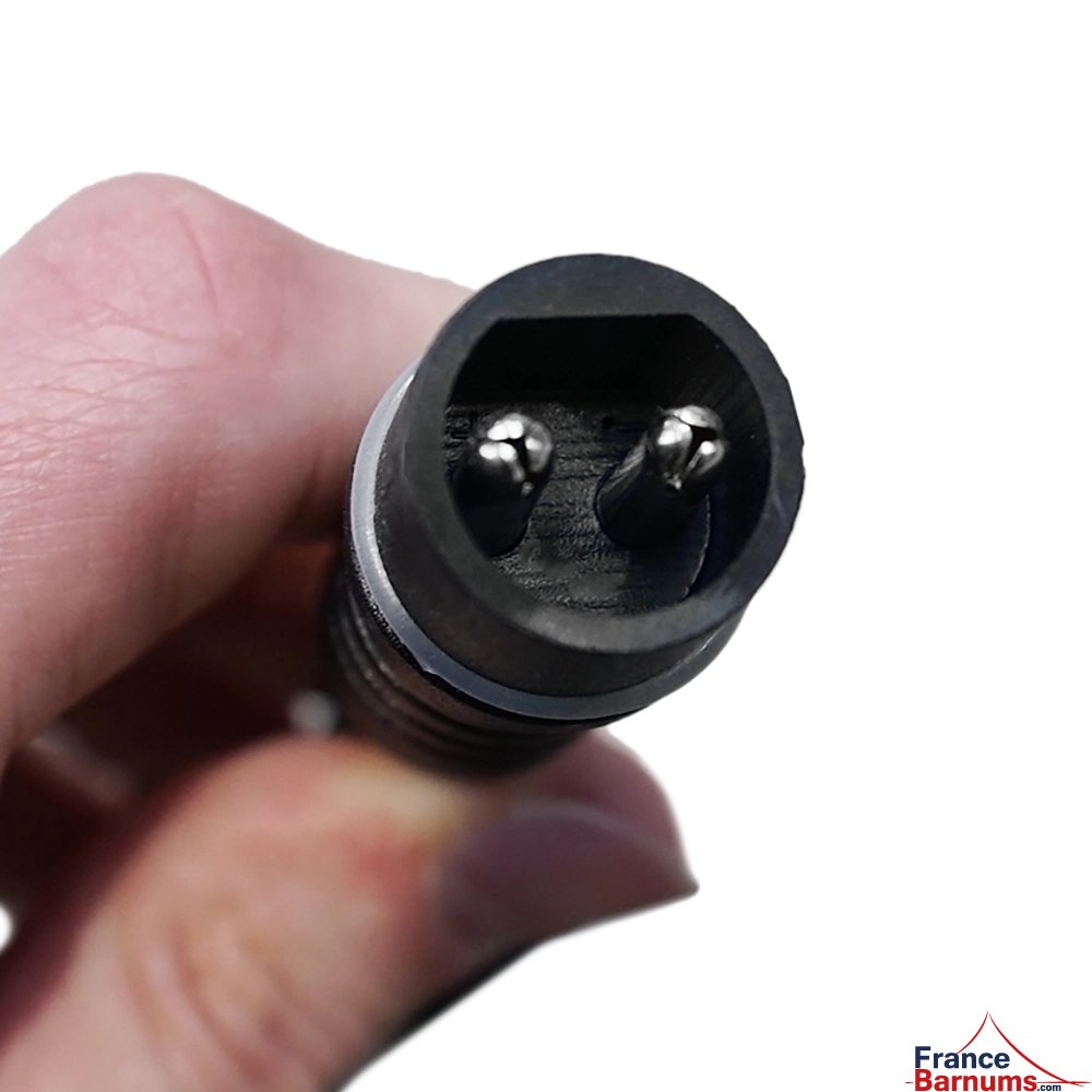 Connexion mâle de guirlandes guinguette multicolore pour barnum pliant et tente de réception