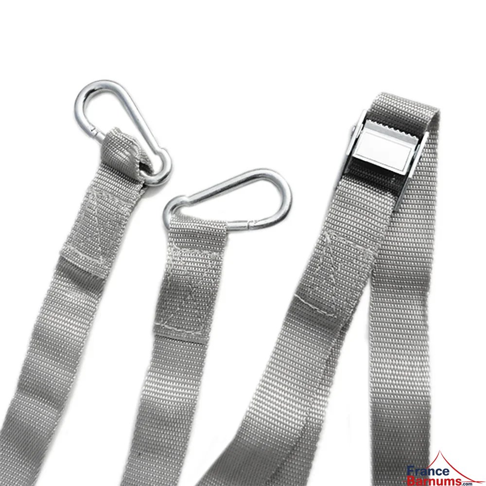 Pack de 2 kits d'arrimage pour sécuriser votre barnum pliant et assurer une bonne prise au sol