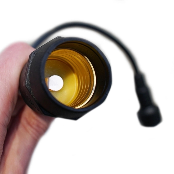 Culot à vis des ampoules de guirlandes guinguette blanche pour barnum pliant et tente de réception