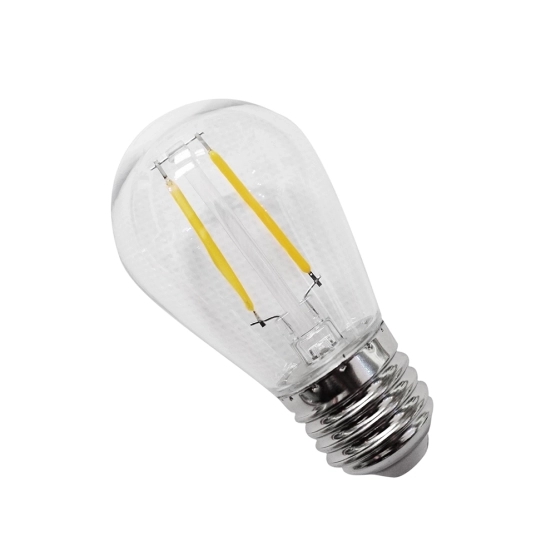 12 ampoules blanc chaud pour guirlande guinguette unie