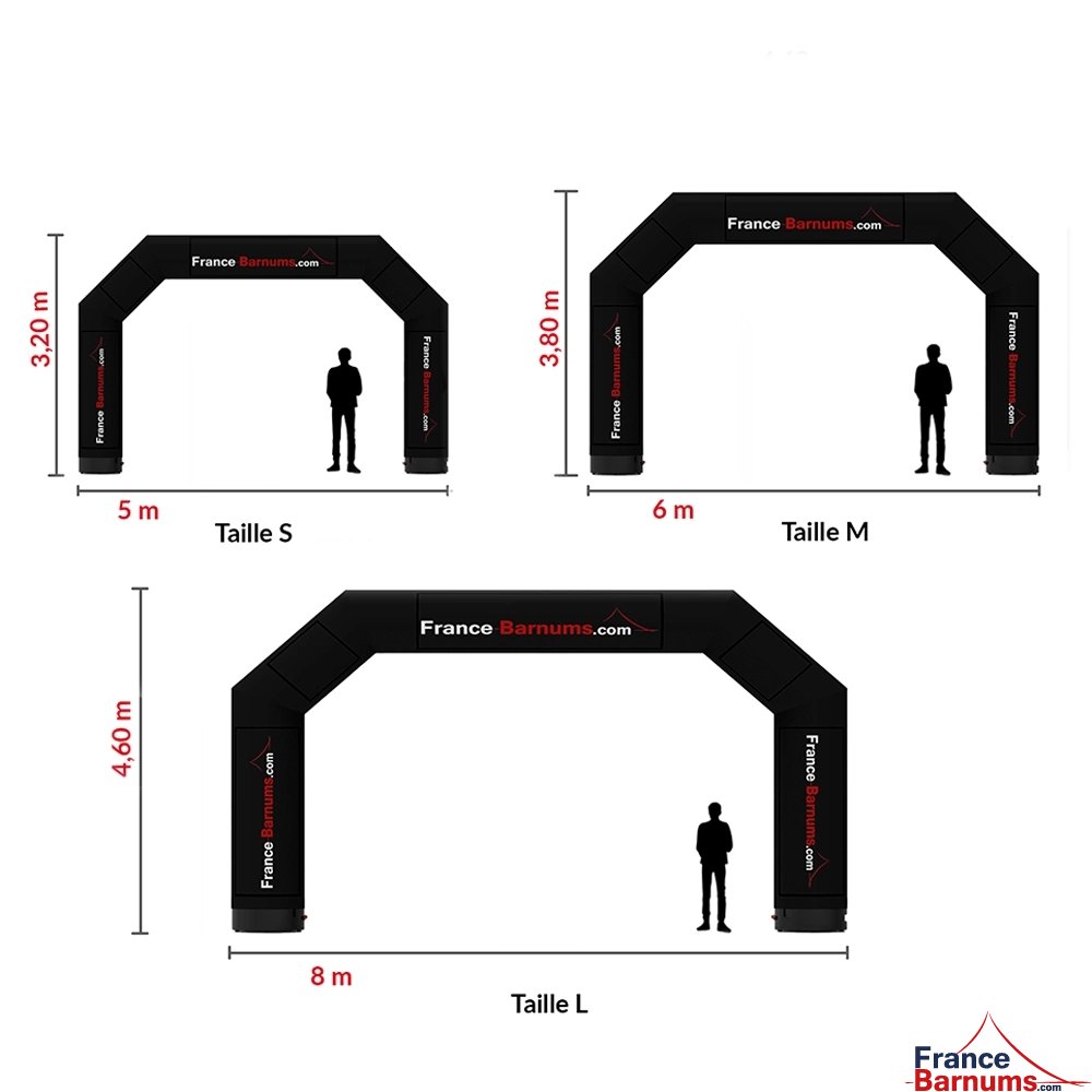 l'arche gonflable à air captif existe en trois dimensions l'arche gonflable à air captif existe en trois dimensions