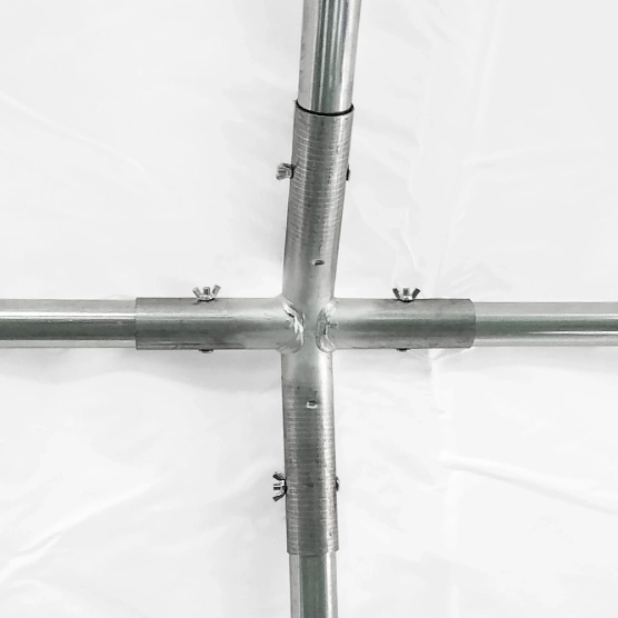 Tente de réception 4m x 10m PVC et tubes de 38mm