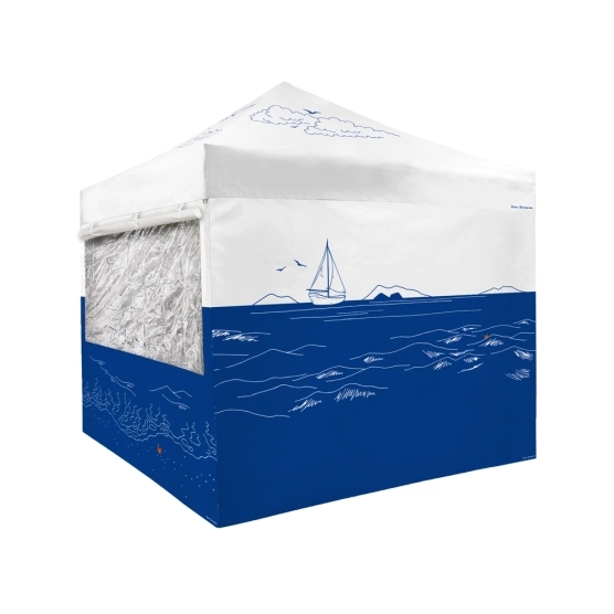 version 3d barnum pliant capsule Grand large avec pack fenêtres spécial