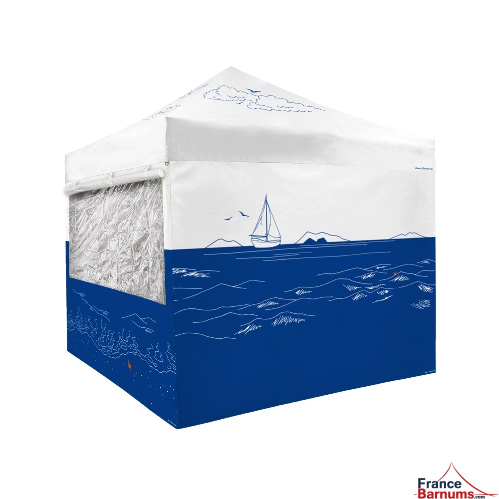 version 3d barnum pliant capsule Grand large avec pack fenêtres spécial