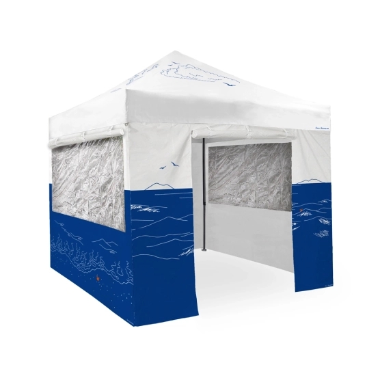 version 3d barnum pliant capsule Capsule grand large avec entourage complet structure paddock