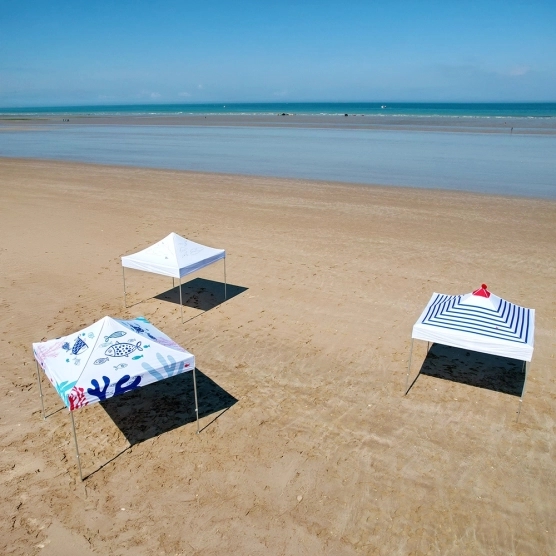 Barnum pliant imprimé - Capsule Capsule MARINIERE - 3mx3m