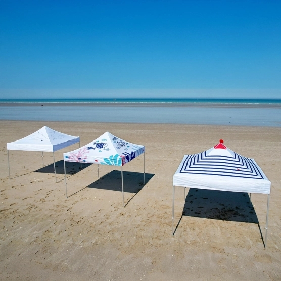 Barnum pliant imprimé - Capsule Capsule MARINIERE - 3mx3m