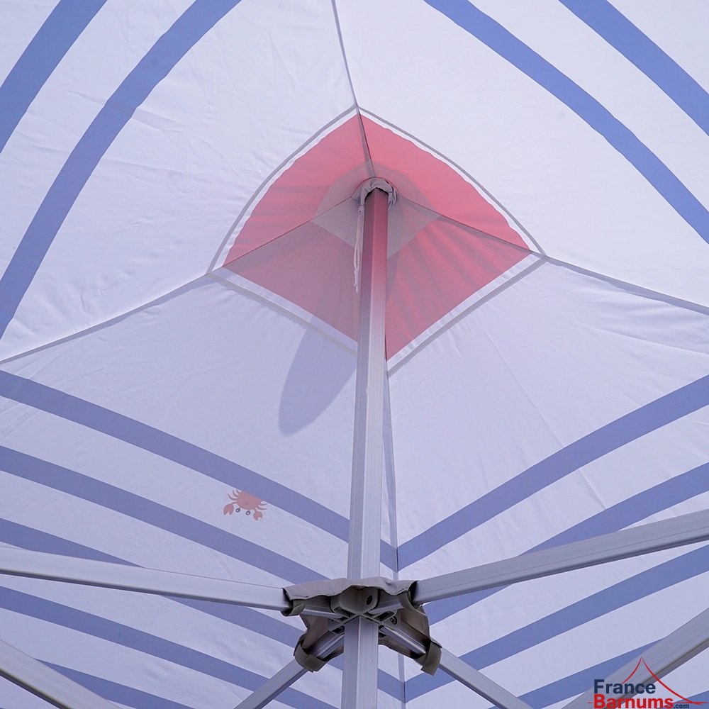 Barnum pliant imprimé - Capsule Capsule MARINIERE - 3mx3m